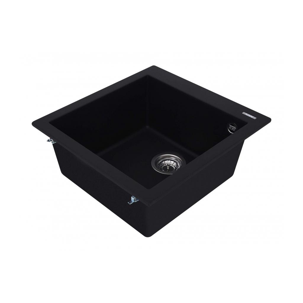 Мийка кухонна Elleci Q 102 on top nero 40 - зображення 3