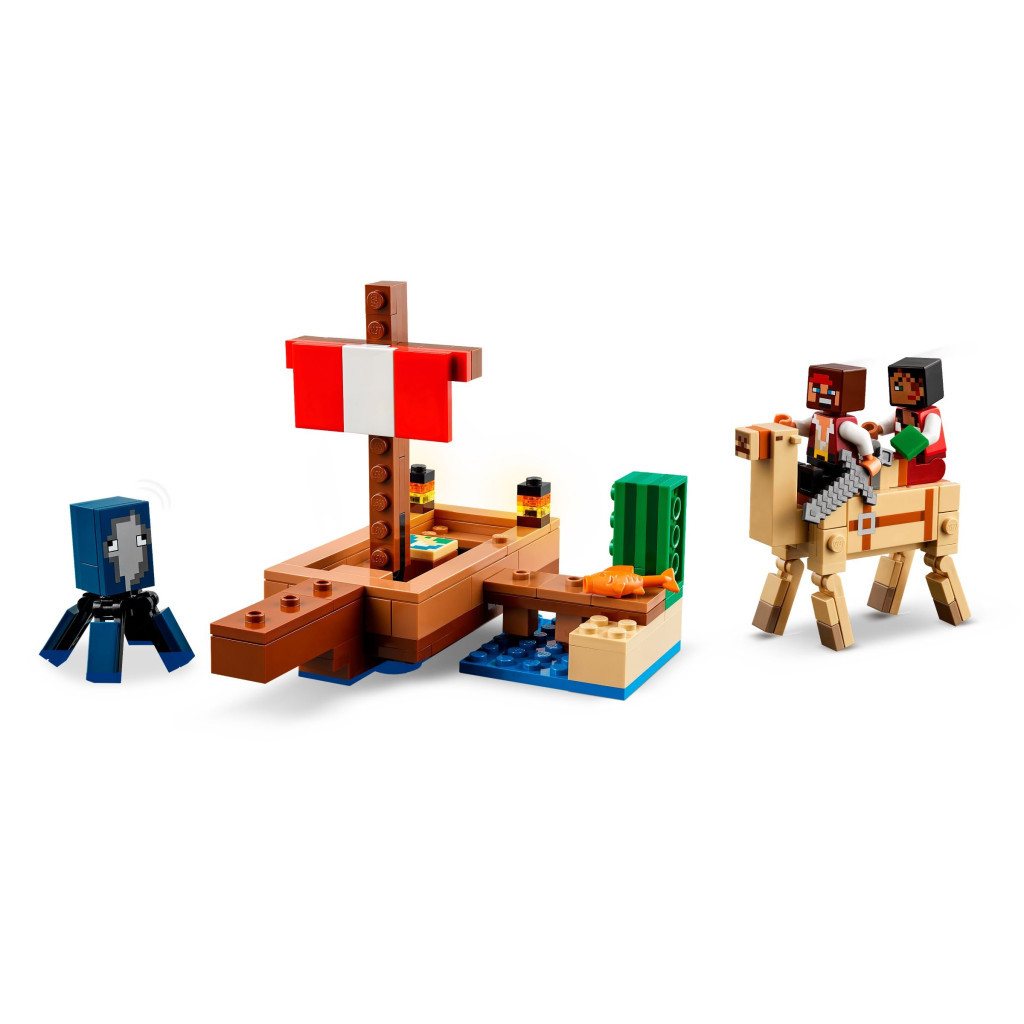 Конструктор LEGO Minecraft Подорож на піратському кораблі (21259-) - зображення 3