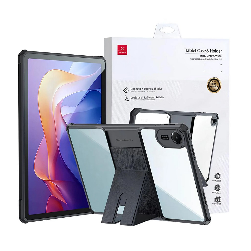 Чохол до планшета BeCover Protected Cover Xundd Stand Xiaomi Redmi Pad 2 11.0" Black (713669) - зображення 2