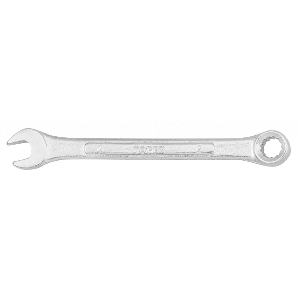 Ключ Topex комбінований, 6 мм (35D380) - зображення 1