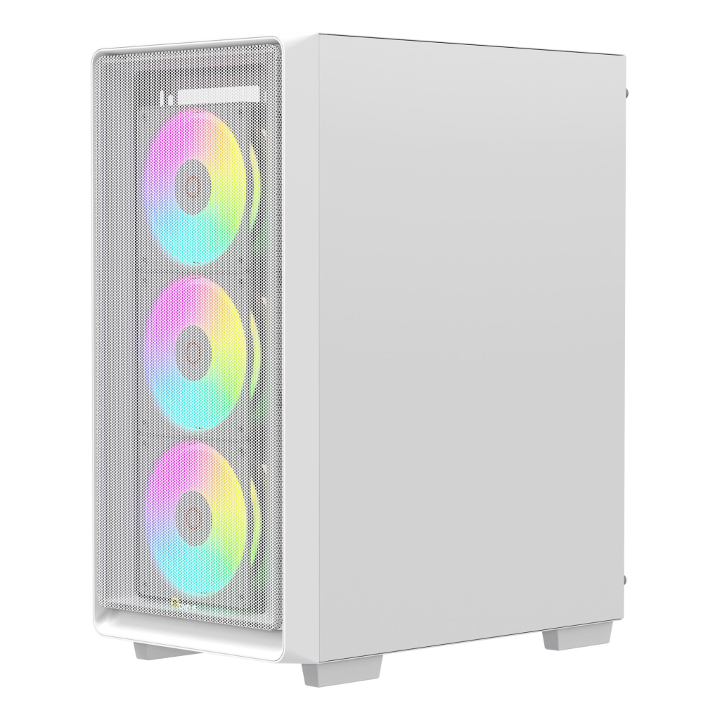 Корпус для ПК OCYPUS GAMMA C60 WH ARGB (GAMMA-C60-WHG400XX-GL) - зображення 5
