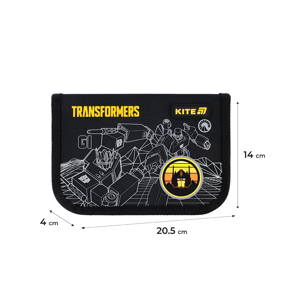 Пенал Kite 621 Transformers Generations, 1 відділення, 1 відворот (TF25-621) - зображення 2