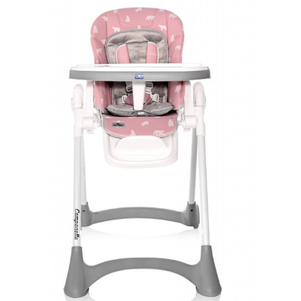 Стілець для годування Bertoni/Lorelli CAMPANELLA pink bears (23797) - зображення 2