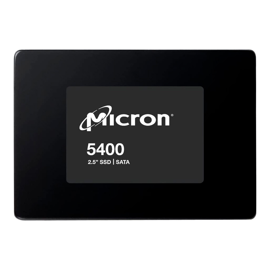 Накопичувач SSD 2.5" 3.84TB 5400 MAX Micron (MTFDDAK3T8TGB-1BC1ZABYYR) - зображення 1