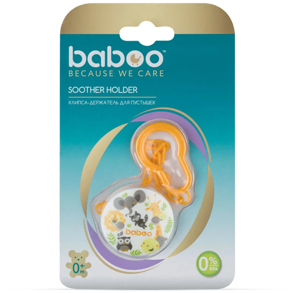 Кліпса для пустушок Baboo Transport 0+ мес (7-407) - зображення 4