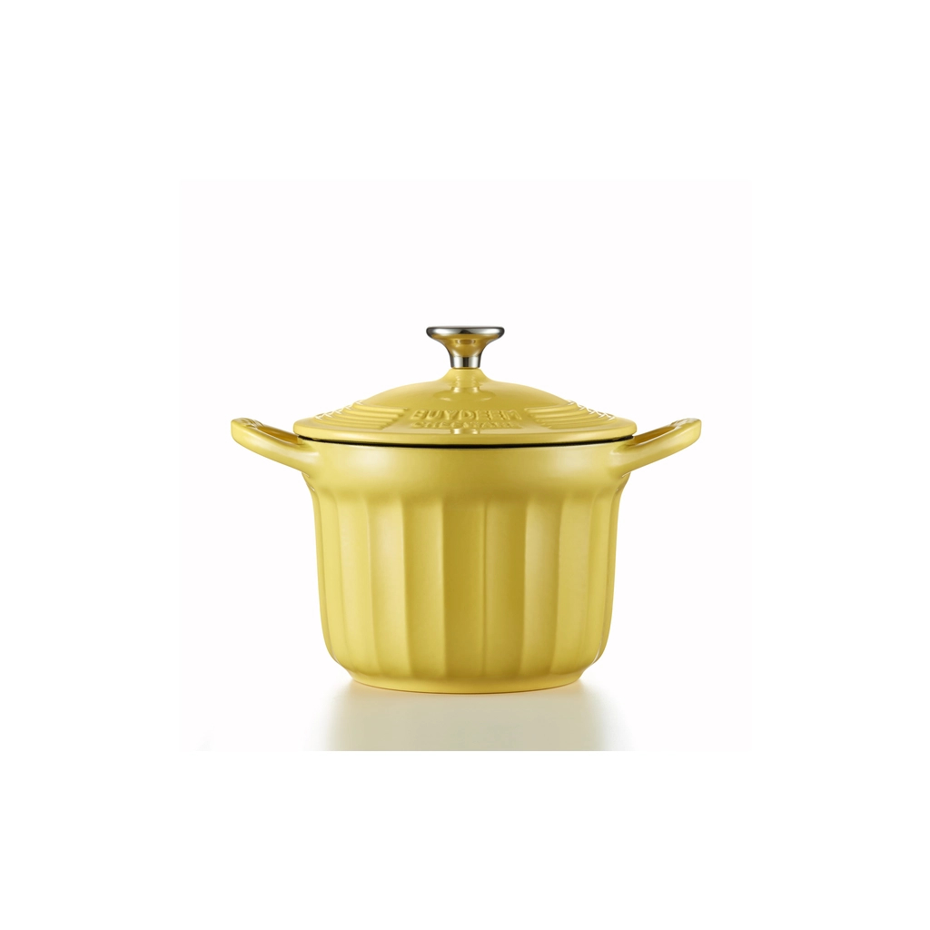 Гусятниця Buydeem CP541 Mellow Yellow чавунна емальована 1.8 л (CP541-MY) - изображение 3