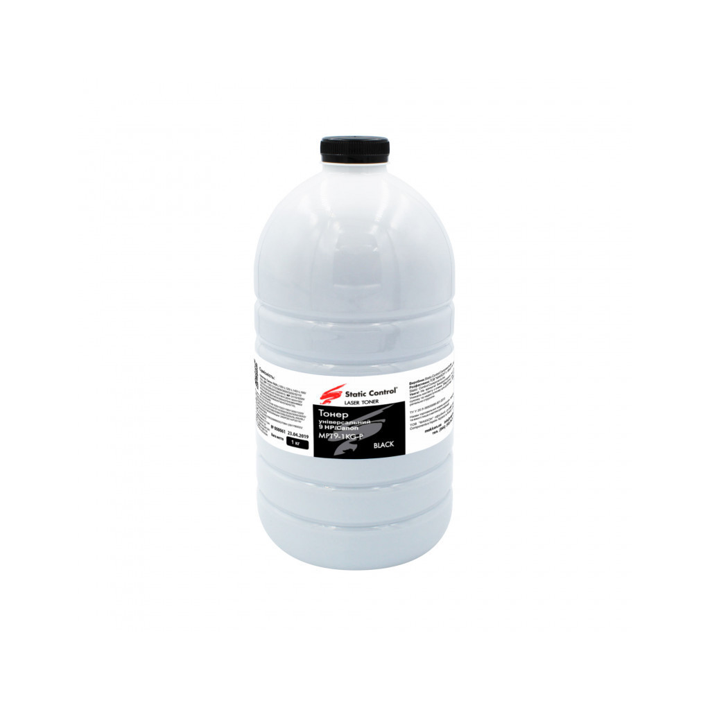 Тонер HP/Canon MPT9 Universal 1010/1012, 1кг фасовка Static Control (MPT9-1KG-P) - зображення 1