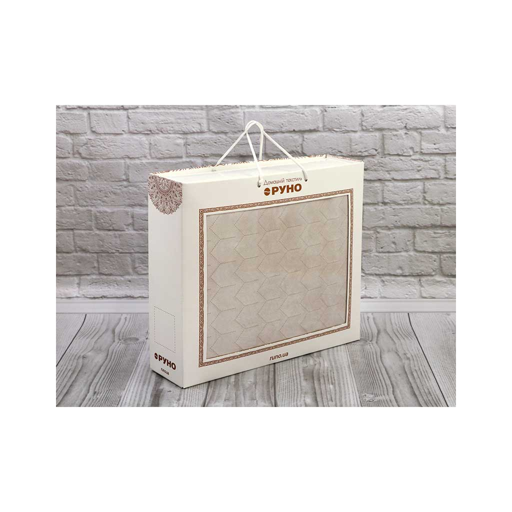 Покривало Руно двостороннє декоративне Velour Ice 180х220 см (340.55_Ice) - зображення 9