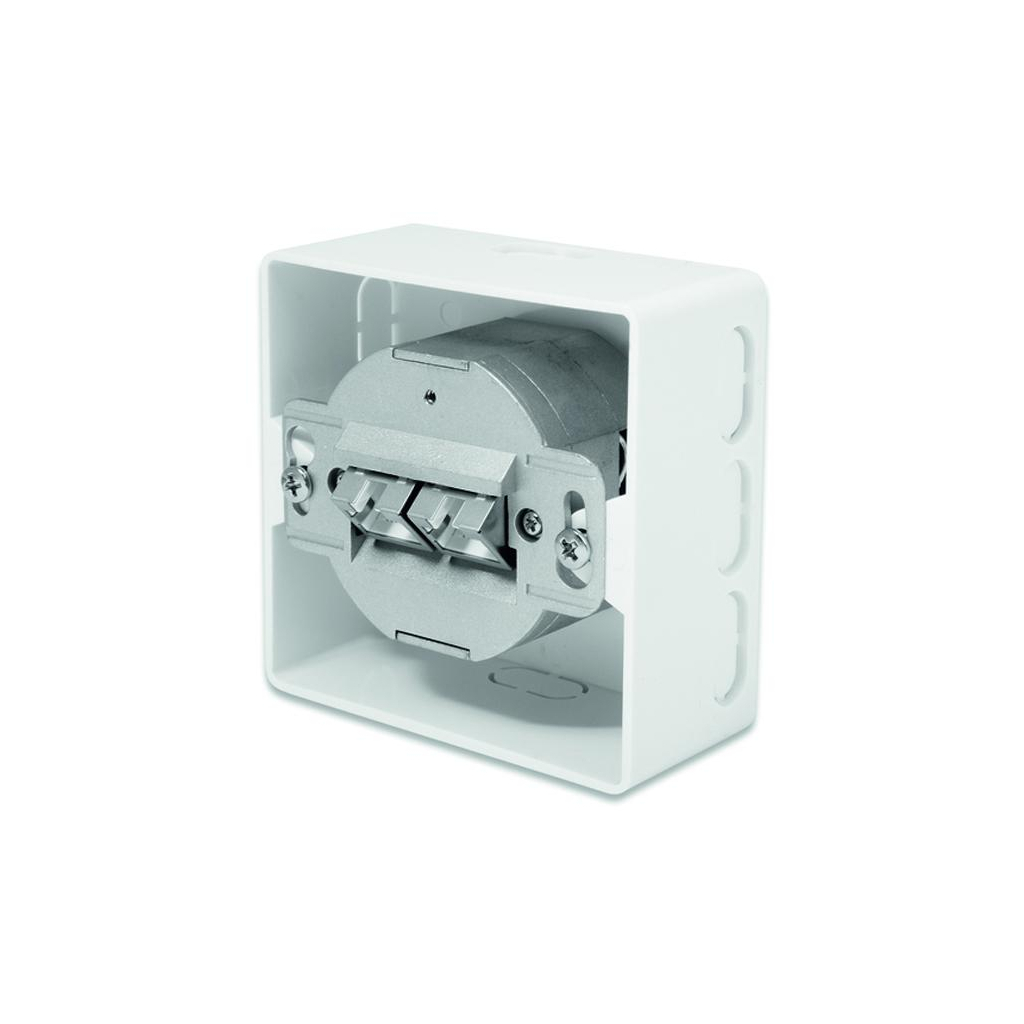 Комп'ютерна розетка Digitus 2xRJ45 FTP, для відкритої проводки (DN-9002-N) - изображение 2