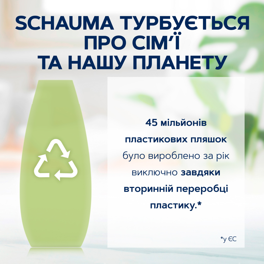 Шампунь Schauma Moisture & Shine для нормального та сухого волосся 400 мл (9000101704976) - зображення 6
