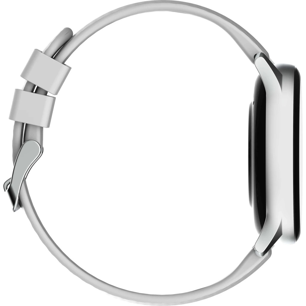 Смарт-годинник iMiki KW66pro Silver Silicone Strap - зображення 4