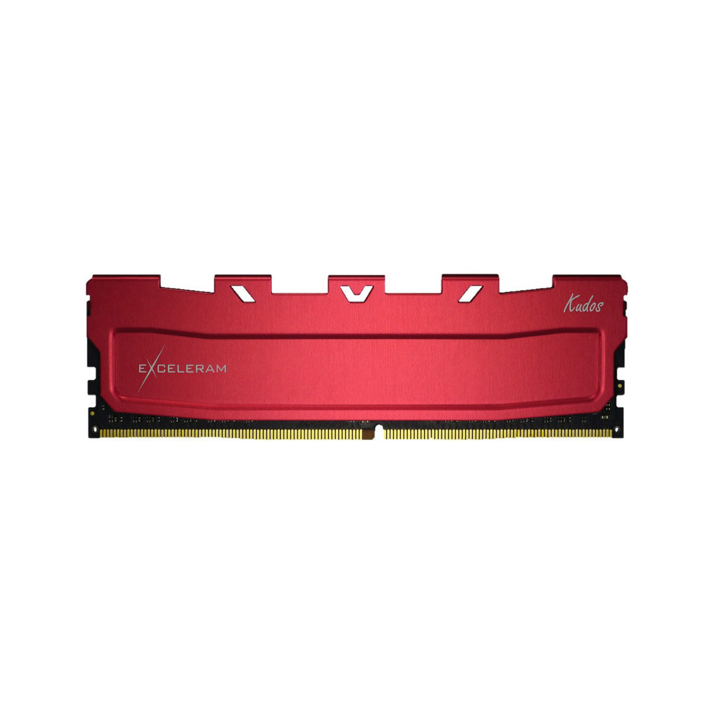 Модуль пам'яті для комп'ютера DDR4 32GB (2x16GB) 3000 MHz Red Kudos eXceleram (EKRED4323016CD) - зображення 2