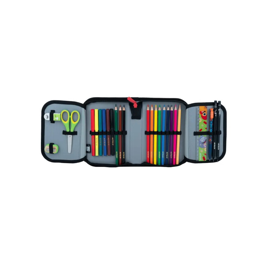 Пенал Kite 622 DC Comics з наповненням (DC22-622H) - зображення 2