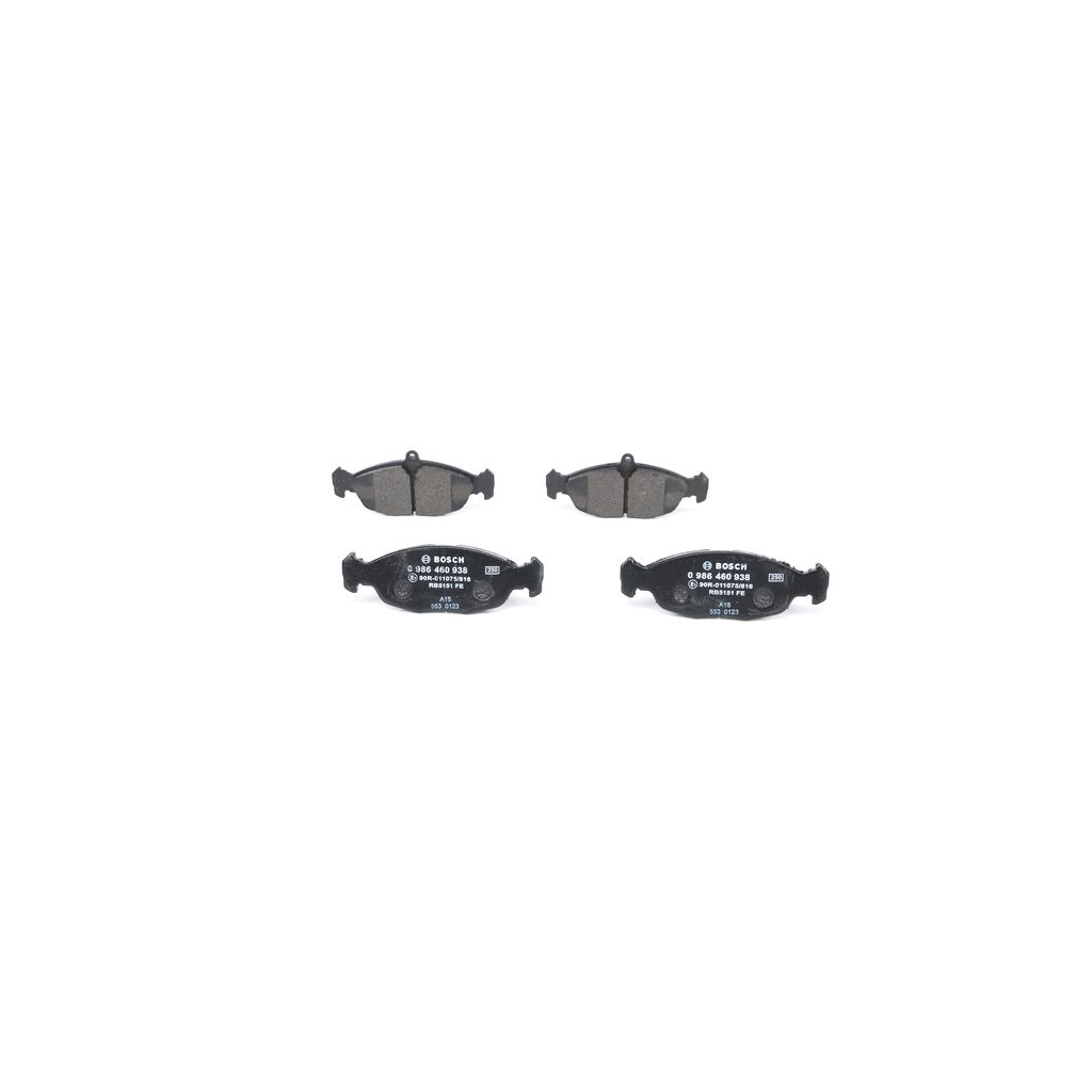 Гальмівні колодки Bosch 0 986 460 938 - зображення 7
