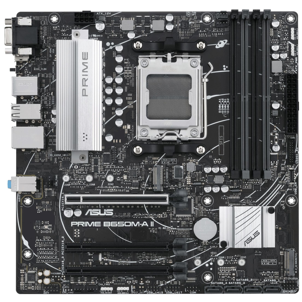 Материнська плата ASUS PRIME B650M-A II - зображення 2