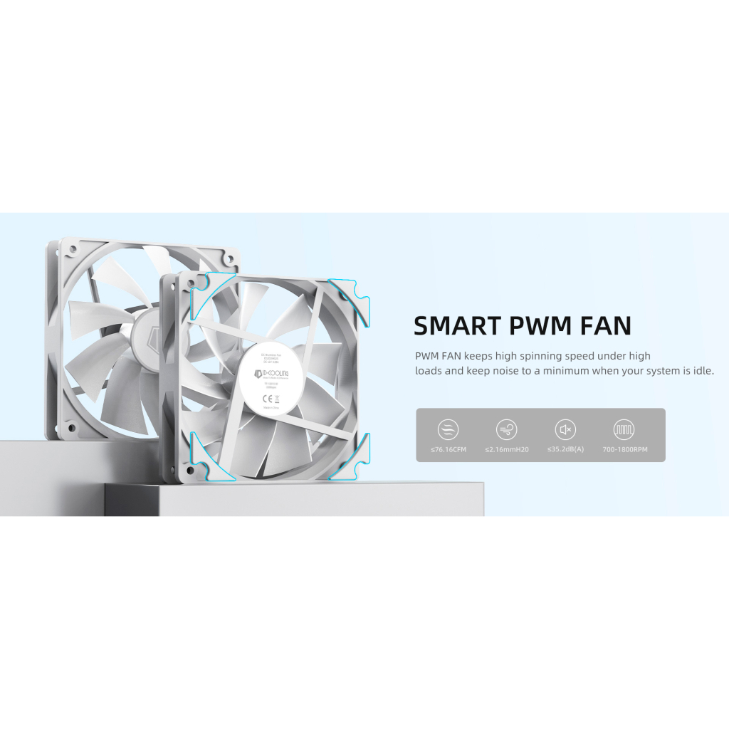 Система рідинного охолодження ID-Cooling FX240 White - зображення 10