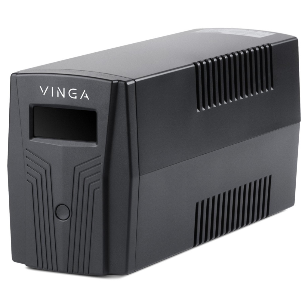 Пристрій безперебійного живлення Vinga LCD 1200VA plastic case with USB (VPC-1200PU) - зображення 7