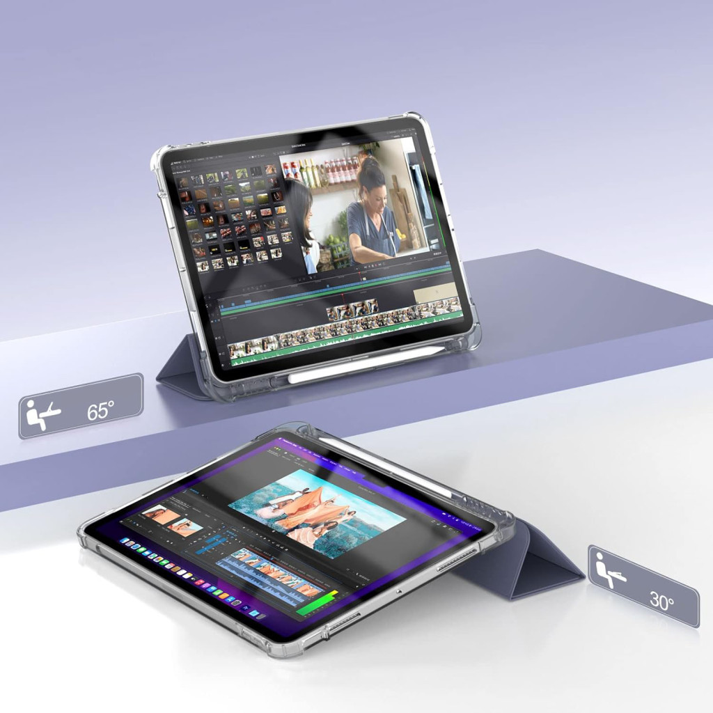 Чохол до планшета BeCover Soft Edge Apple iPad Air 11" M2/M3 (2024/2025) Purple (711430) - зображення 4
