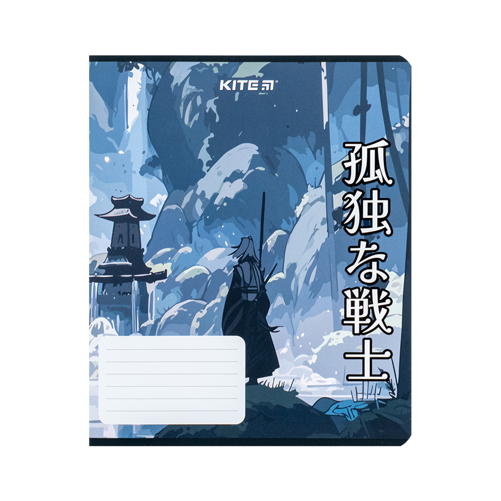 Зошит Kite Anime 18 аркушів, лінія (K24-237) - изображение 3