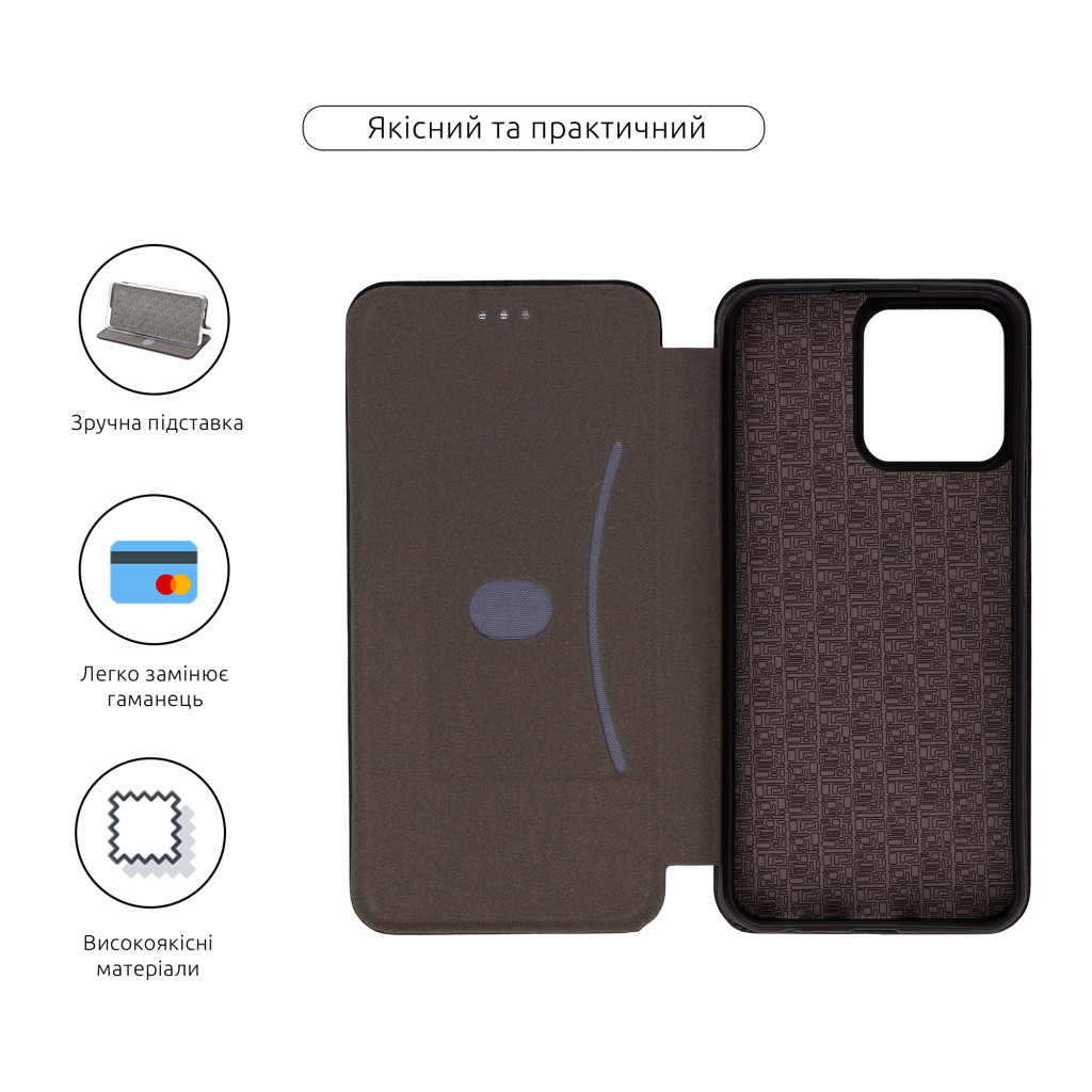 Чохол до мобільного телефона Armorstandart G-Case ZTE Blade V50 Design 4G Black (ARM70725) - зображення 3