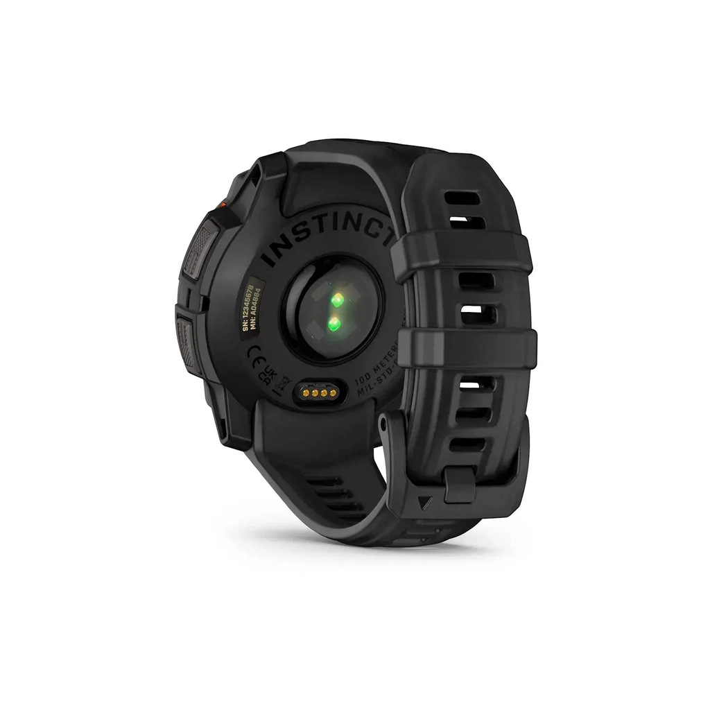 Смарт-годинник Garmin Instinct 3, 45mm, Solar, Black Bezel with Black Band, GPS смарт-годинник (010-02934-00) - зображення 5