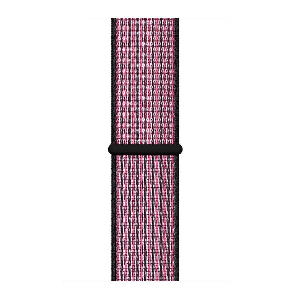 Ремінець до смарт-годинника Apple 44mm Pink Blast/True Berry Nike Sport Loop (MWU42ZM/A) - зображення 1