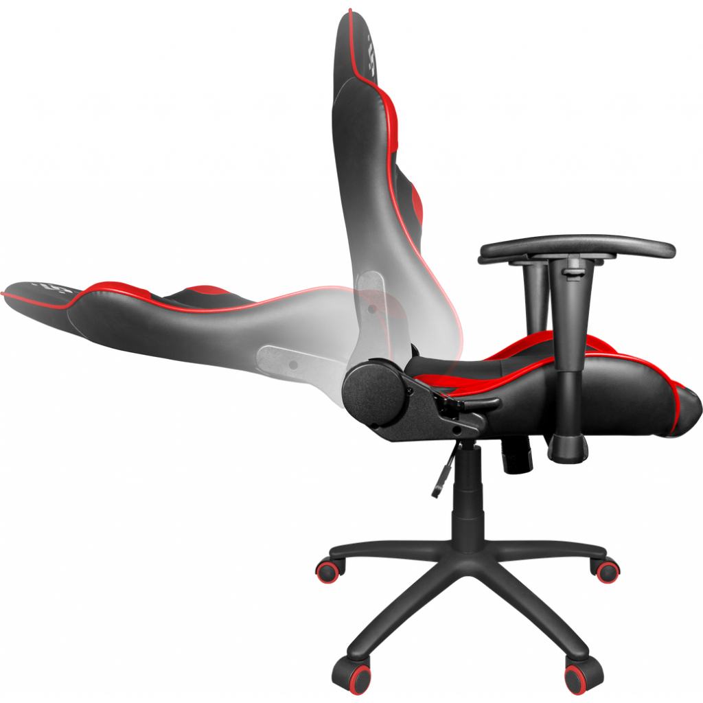 Крісло ігрове Defender Devastator CT-365 Black/Red (64365) - зображення 5