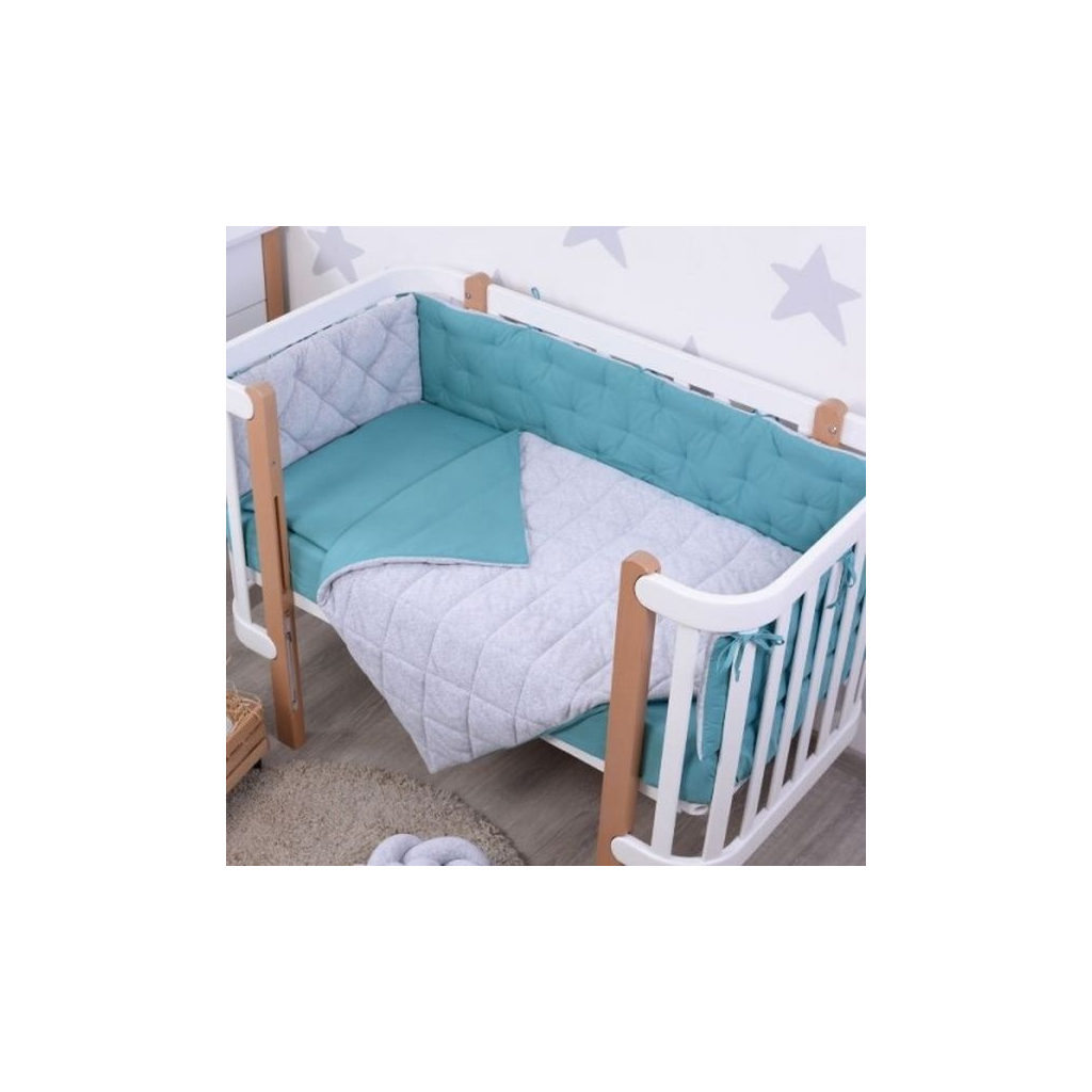 Дитячий постільний набір Верес Velour Grey-tiffany (218.01) - изображение 2