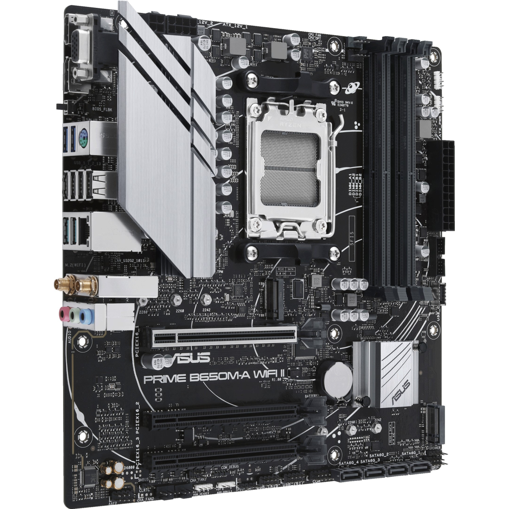 Материнська плата ASUS PRIME B650M-A WIFI II - зображення 2