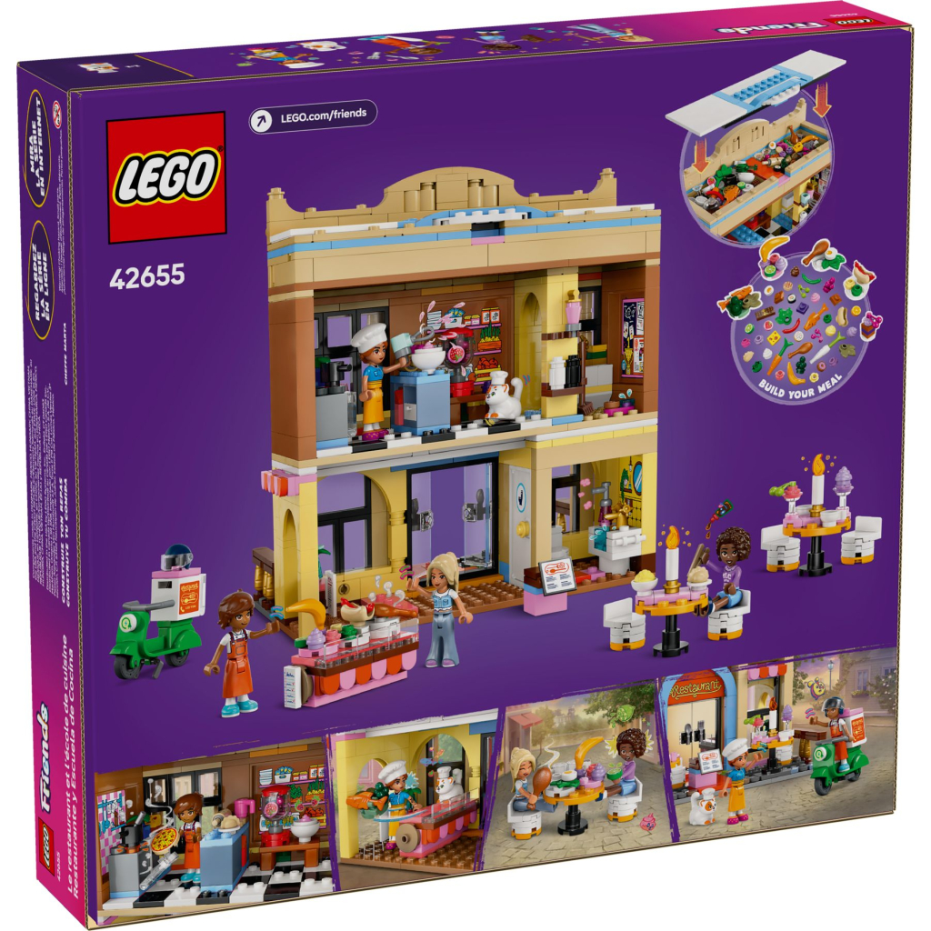 Конструктор LEGO Friends Ресторан і кулінарна школа (42655) - зображення 11