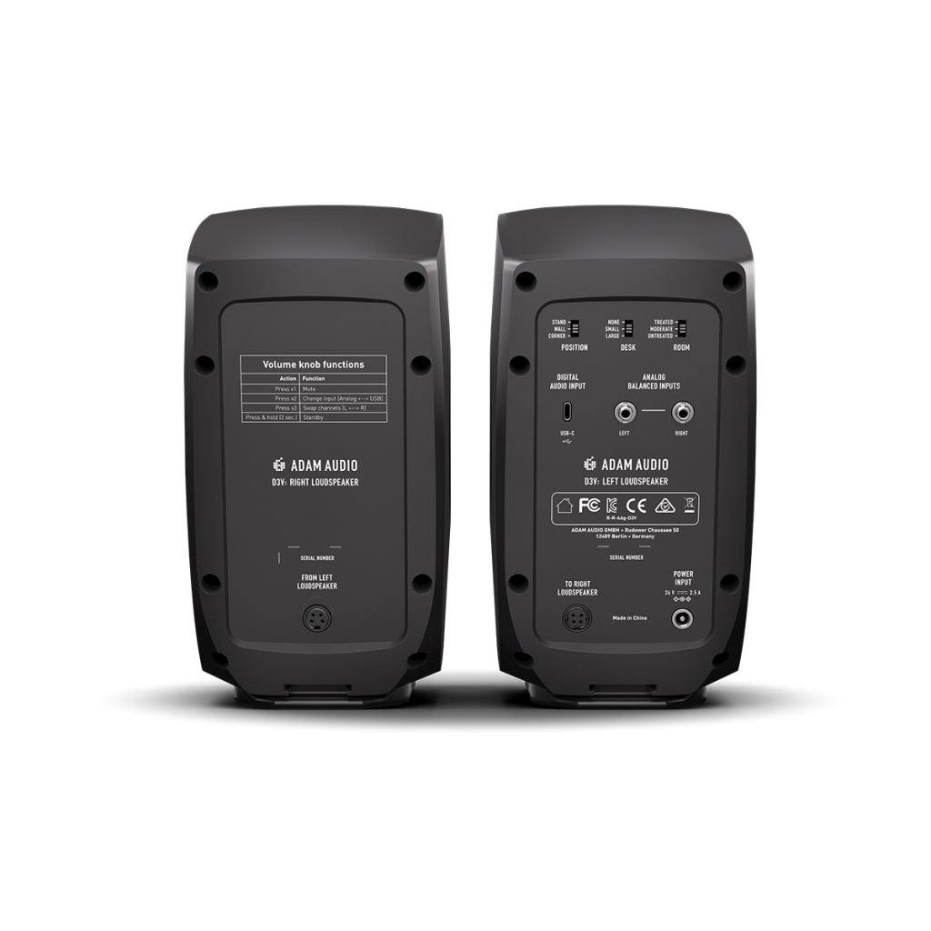 Студійний монітор ADAM Audio D3V Black (236612) - изображение 2