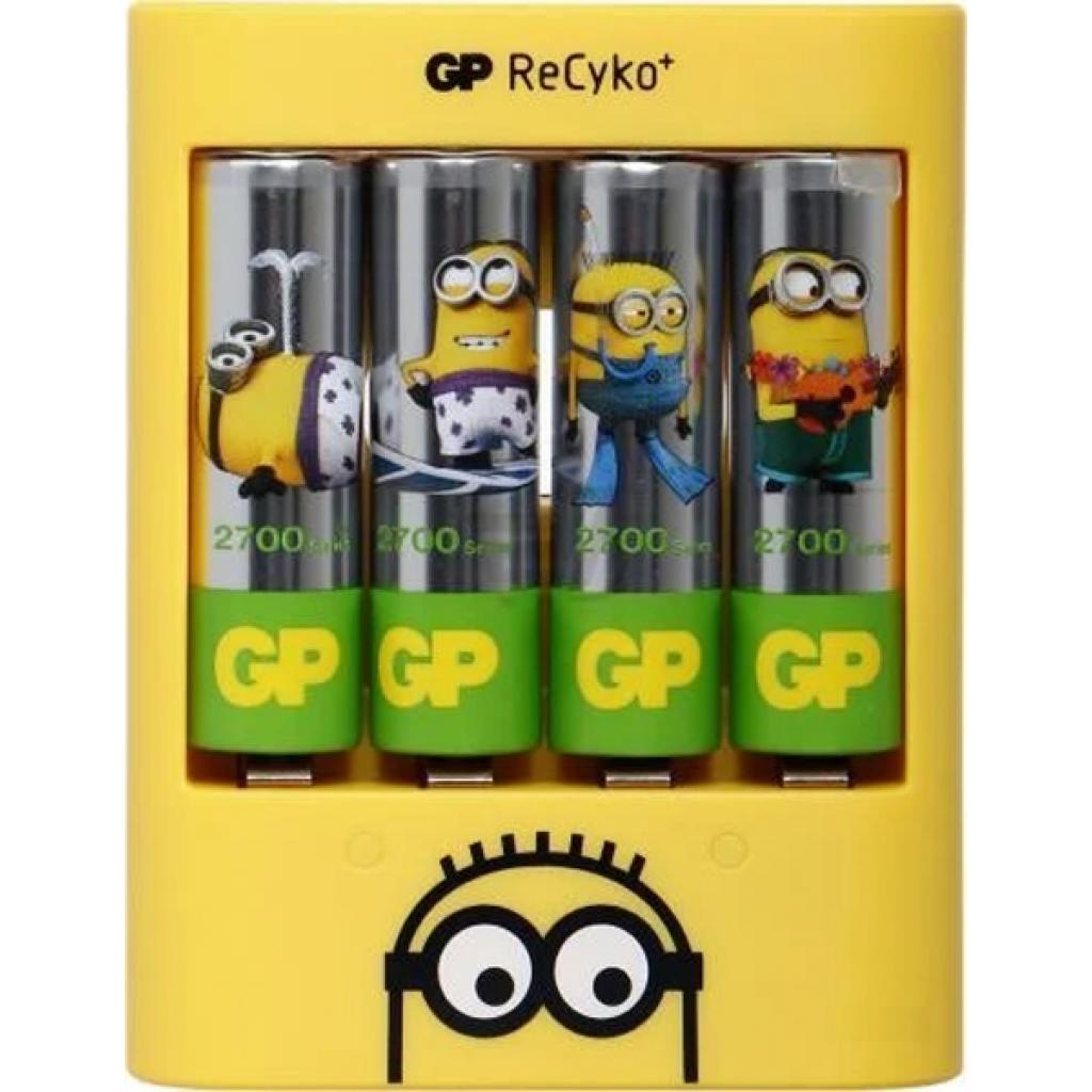 Зарядний пристрій для акумуляторів Gp GP-U411 + AA 2700mAh*4 (U411 270AAHCWA12FMC-2UE4) - зображення 2