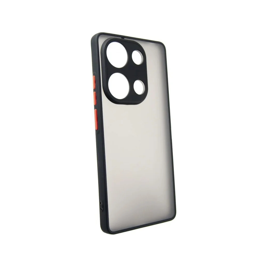 Чохол до мобільного телефона Dengos Matte POCO M6 Pro 4G (black) (DG-TPU-MATT-149) - зображення 2