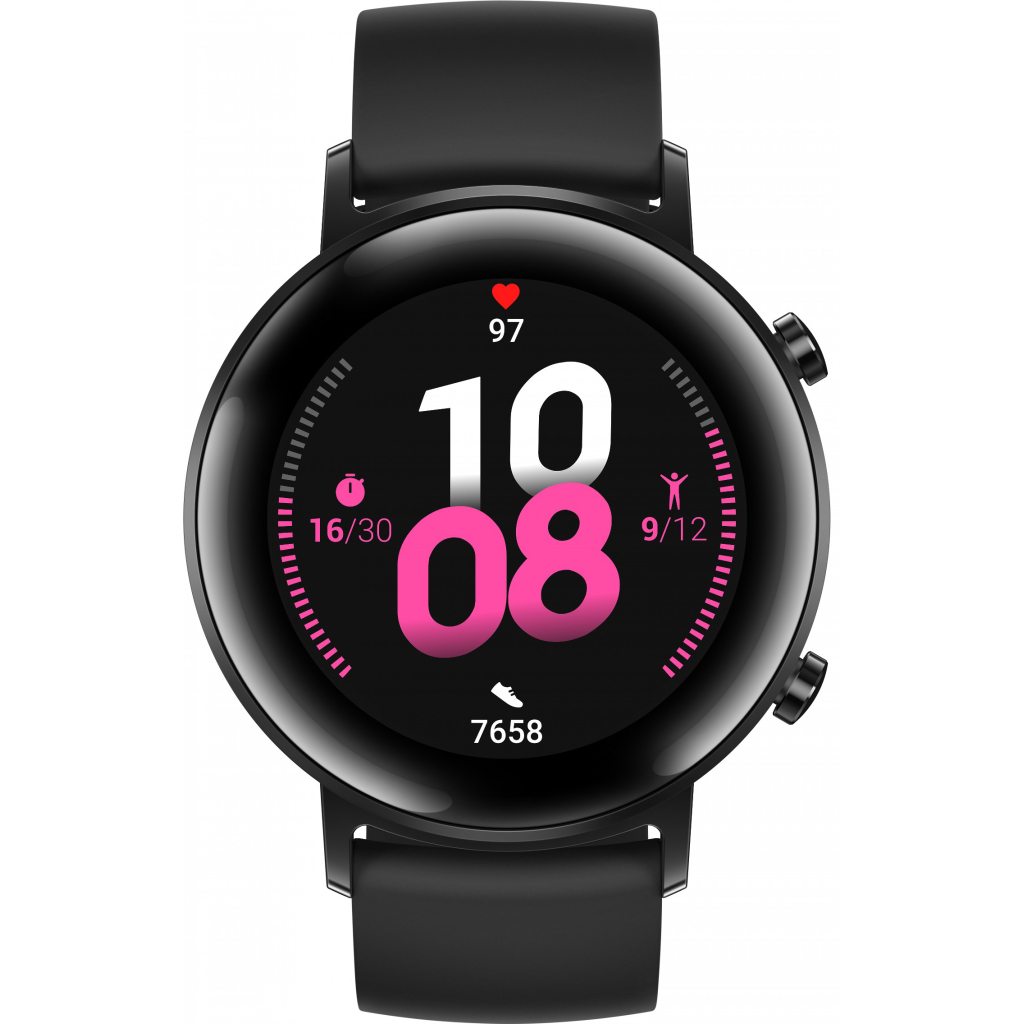 Смарт-годинник Huawei Watch GT 2 42mm Night Black Sport Edition (Diana-B19S) SpO2 (55025064) - зображення 2