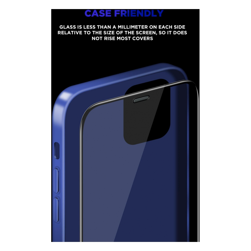 Скло захисне Armorstandart Supreme Black Icon 3D Apple iPhone 15 Black (ARM68221) - зображення 7