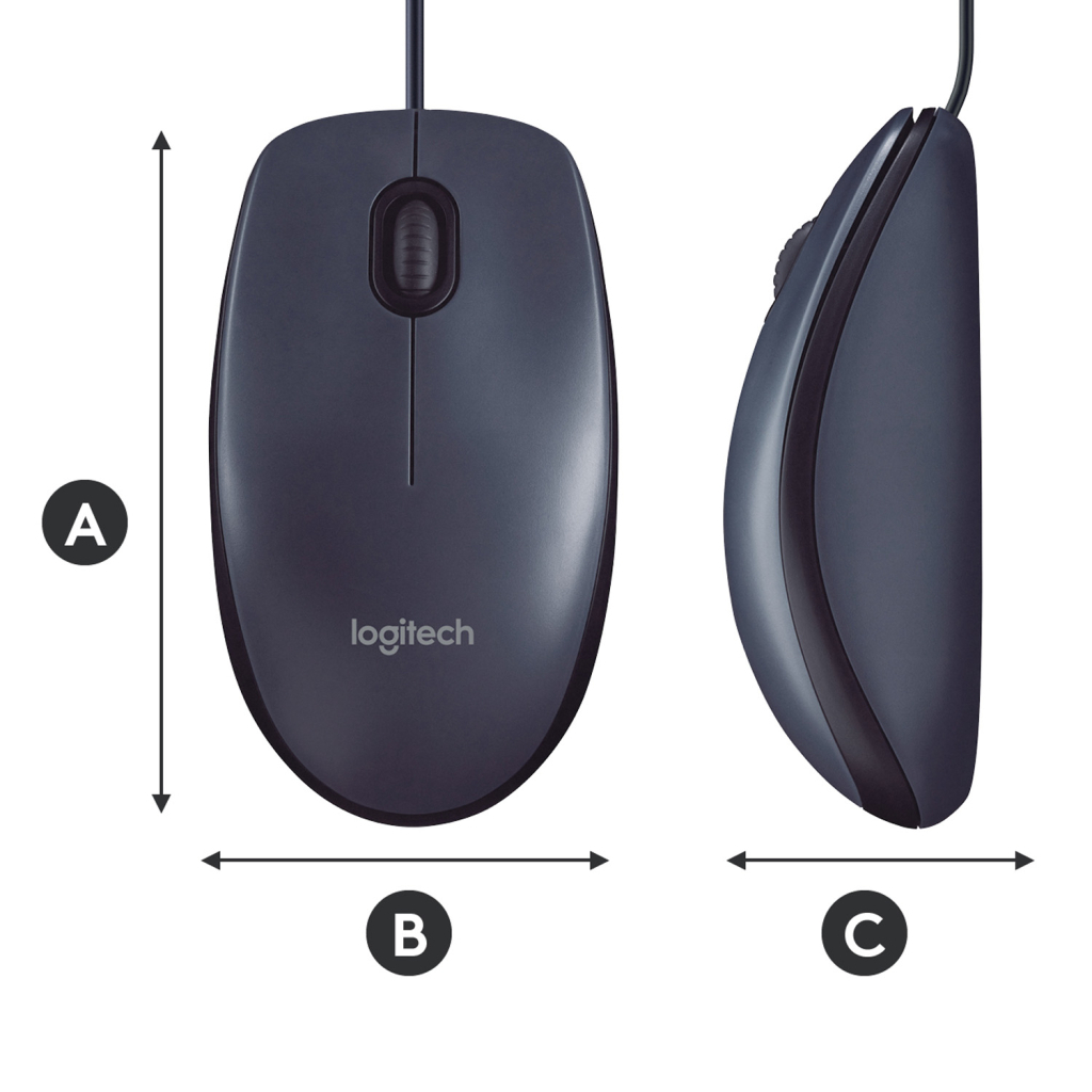 Мишка Logitech B100 Black (910-003357) - зображення 8