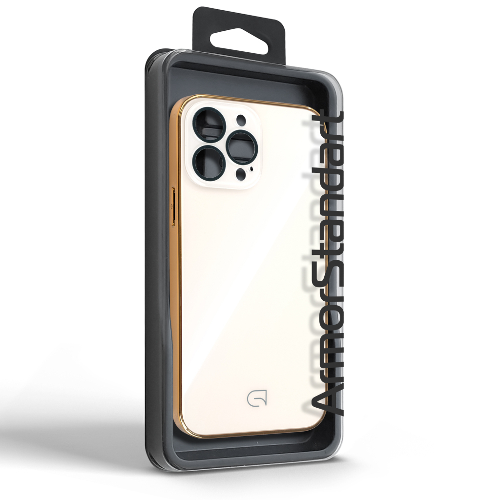 Чохол до мобільного телефона Armorstandart Replica Apple iPhone 13 Pro Max Beige Gold (ARM76189) - зображення 3