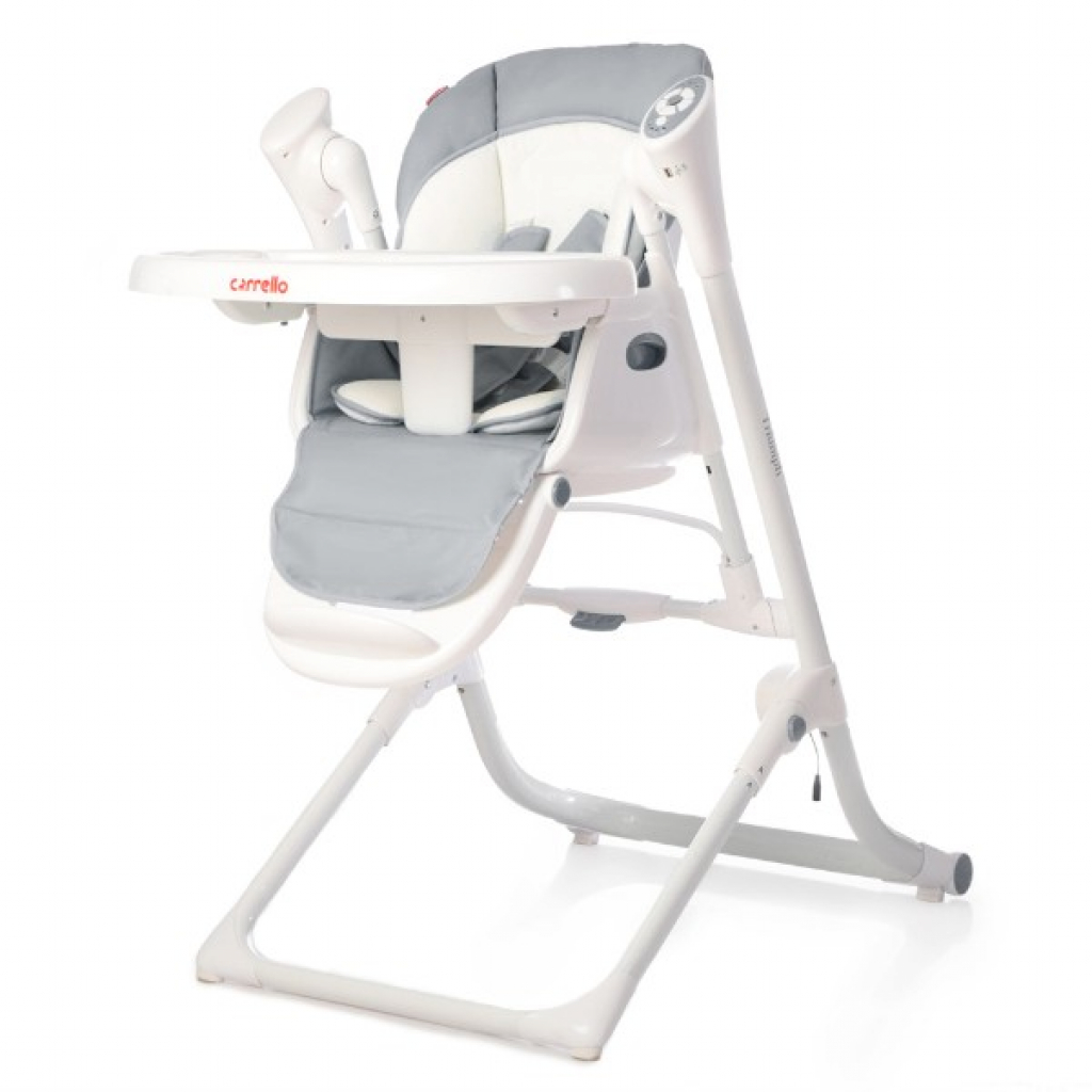 Стілець для годування Carrello гойдалка Triumph CRL-10302 grey/cloud grey (6900103000072) - зображення 1