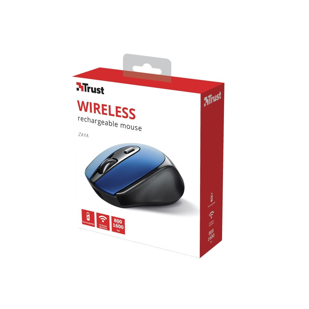 Мишка Trust Zaya Rechargeable Wireless Blue (24018) - зображення 12