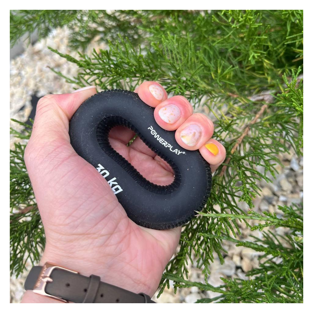 Еспандер PowerPlay PP-4336 Hand Grip Hard 30 кг Чорний (PP_4336_Black_30kg) - зображення 2