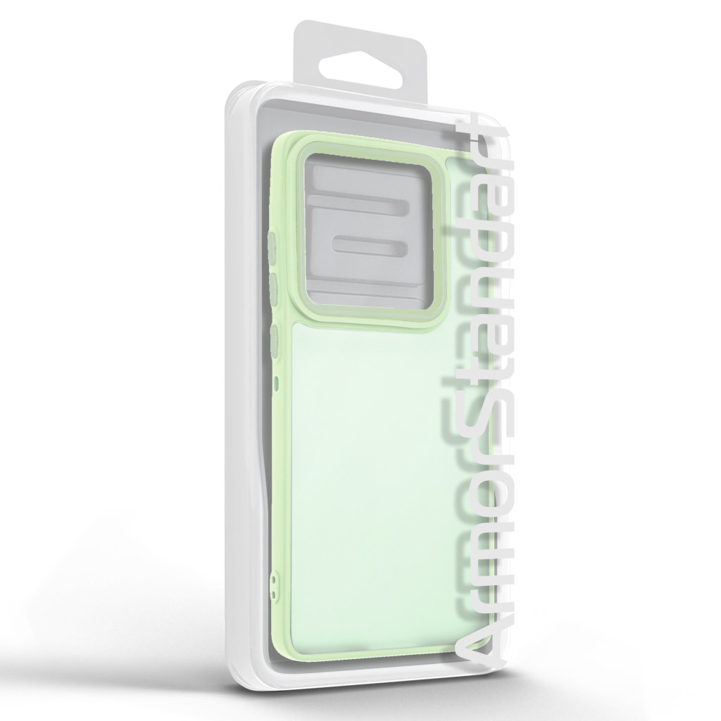 Чохол до мобільного телефона Armorstandart Frame Motorola Edge 60 5G Light Green (ARM86090) - зображення 3
