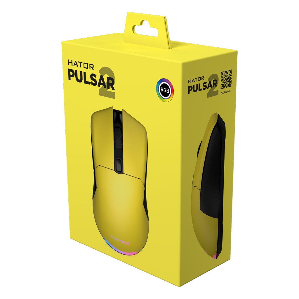 Мишка Hator Pulsar 2 USB Yellow (HTM-512) - зображення 6