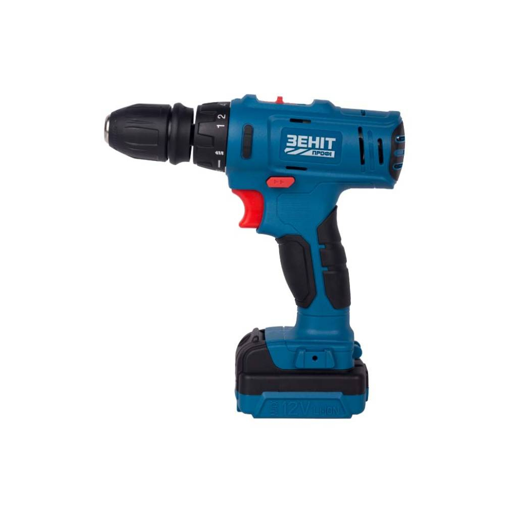 Шуруповерт Зеніт Профі ЗПША-12/15 DFR/B (853794) - зображення 2