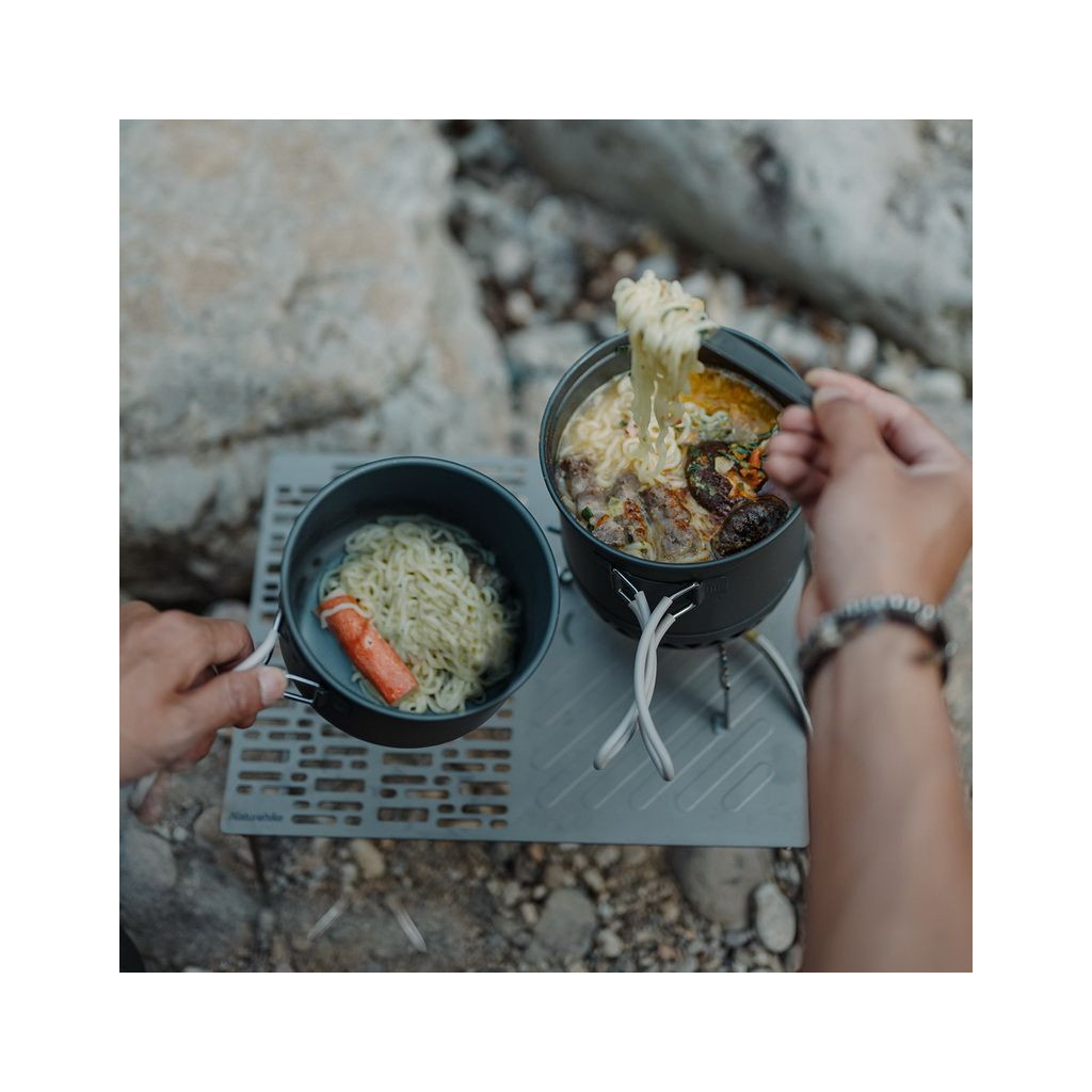 Набір туристичного посуду Naturehike CNK2300CJ0002 1,8 л алюміній (6976023929571) - изображение 10