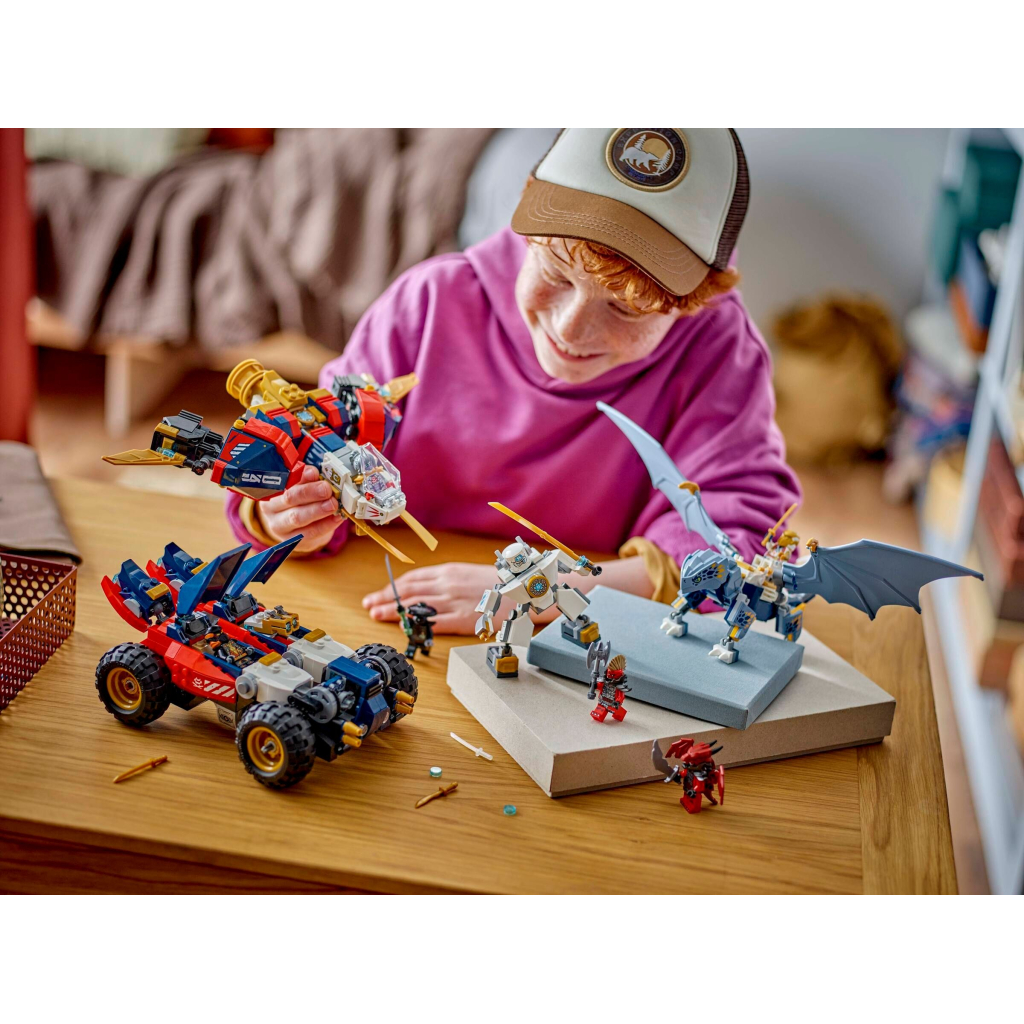 Конструктор LEGO Ninjago Ультраоб''єднувальний робот Зейна (71834) - зображення 12