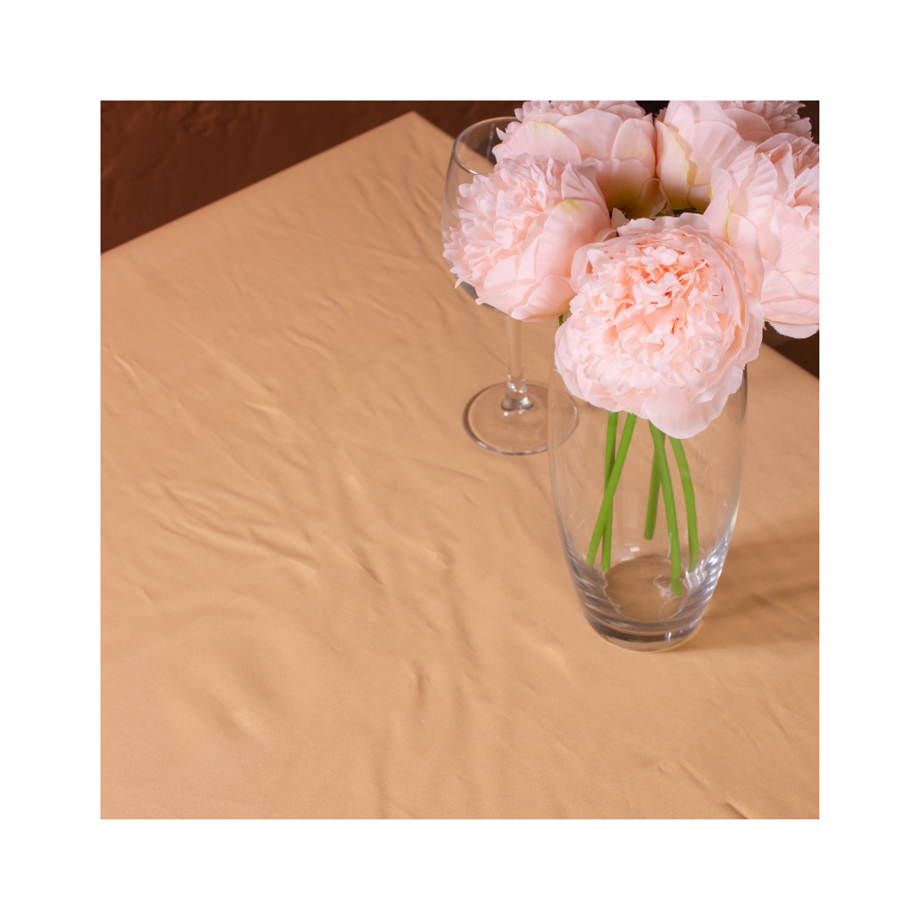 Скатертина MirSon Водонепроникна №402 Satin Waterproof Gold 140x220 см (2200006739432) - зображення 2