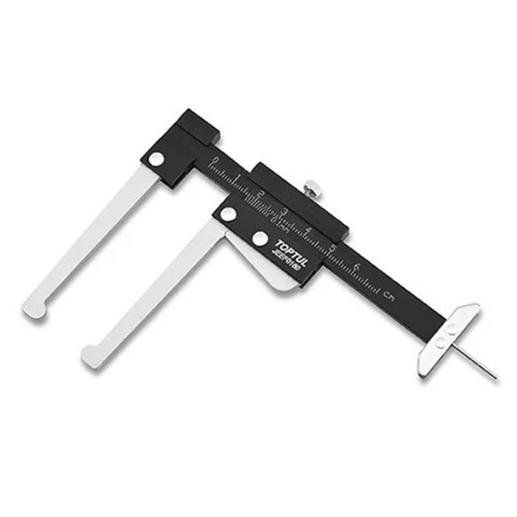 Штангенциркуль Toptul для дисків і шин (JEEF0160) - зображення 1