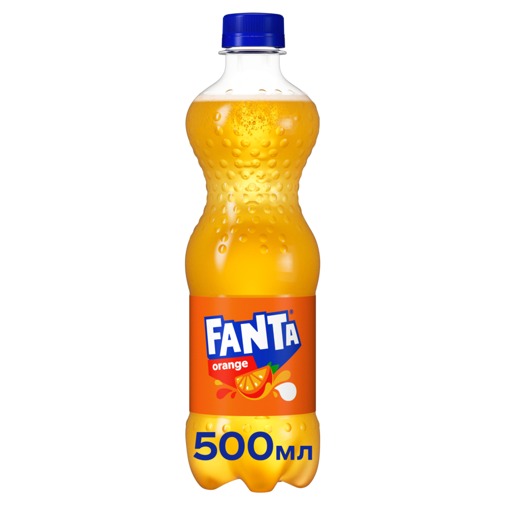 Напій Fanta Безалкогольний сильногазований соковмісний Апельсин 500 мл (40822938) - зображення 1