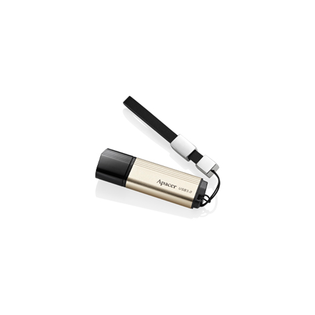 USB флеш накопичувач Apacer 32GB AH353 Champagne Gold RP USB3.0 (AP32GAH353C-1) - зображення 4