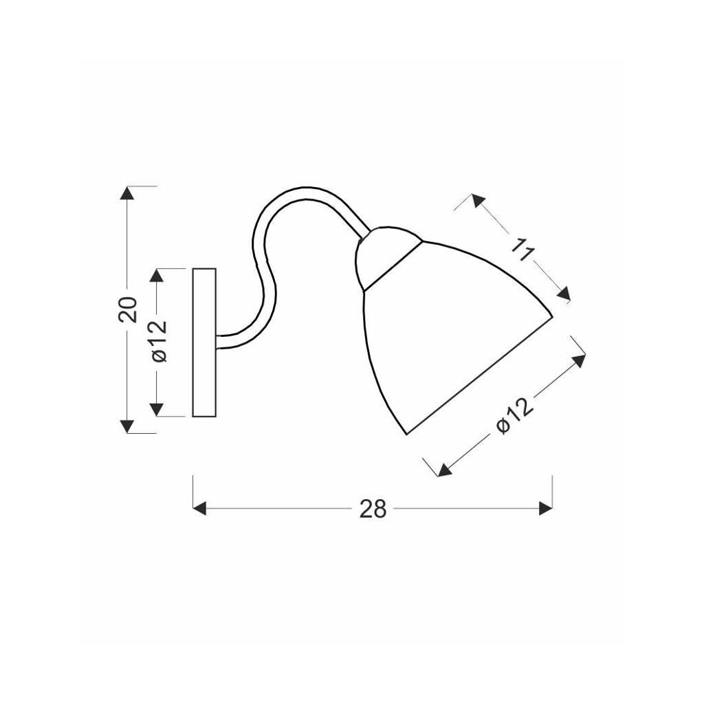Бра Candellux 21-00866 Unica (21-00866) - зображення 7